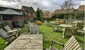 The Wombourne Pool Bar Secure Outdoor Play Area
